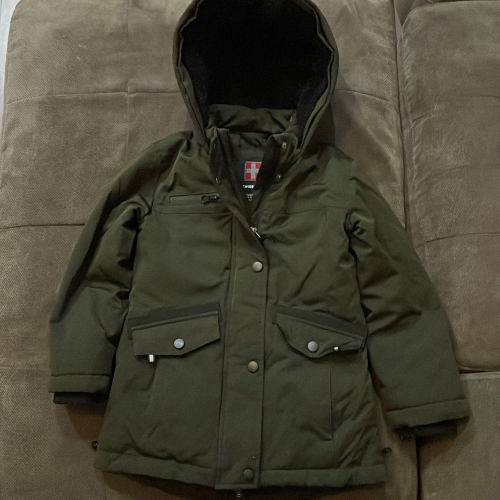 Swiss Tech Girls Shell Winter Parka Jacket